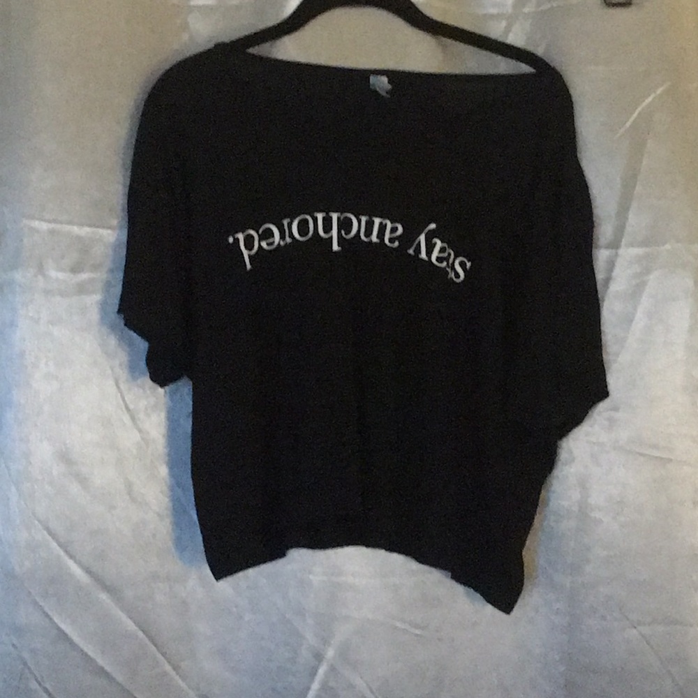 Black Delta Gamma Crop Top